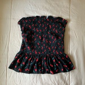 Cherry tube top